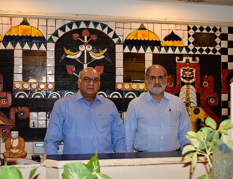 Brothers , Vinay and Rajnish Pardal at Niros.